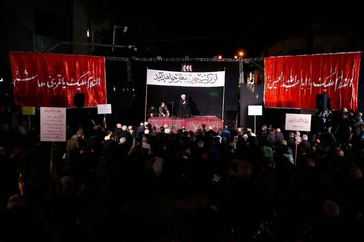 تصاویر/ چهارراه نبرد میزبان تکیه مردمی منطقه۱۳ شد