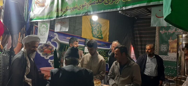 تصاویر / حضور امام جمعه مراغه در جمع خادمان مواکب مردمی مراغه