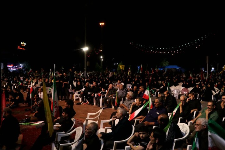 تصاویر |عزاداری محرم هیئت انصارالمهدی اصفهان