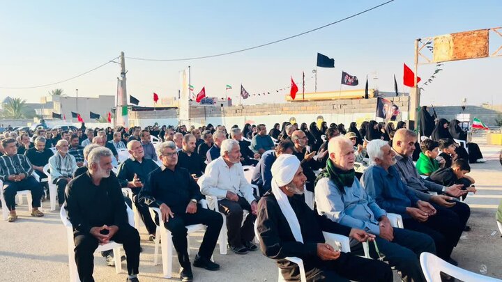 تصاویر/ چهلم شهادت جهادگر بسیجی محمدامین صابرکار