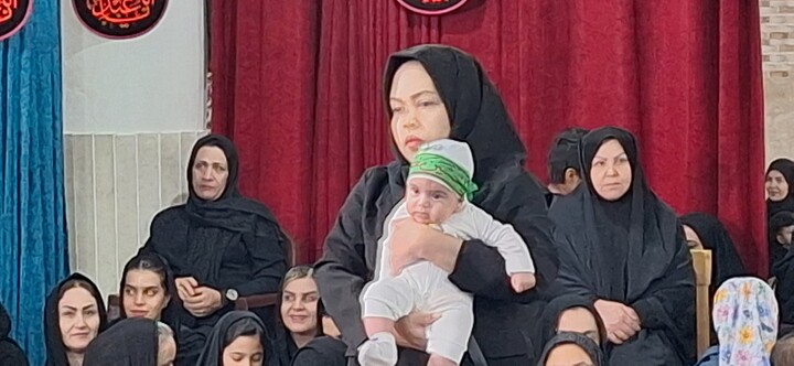 عکس | اجتماع شیرخوارگان حسینی در مسجدالنبی یاسوج