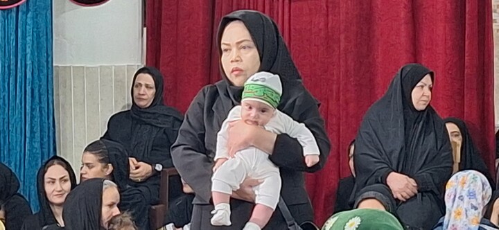 عکس | اجتماع شیرخوارگان حسینی در مسجدالنبی یاسوج
