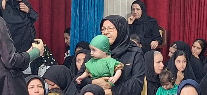 عکس | اجتماع شیرخوارگان حسینی در مسجدالنبی یاسوج