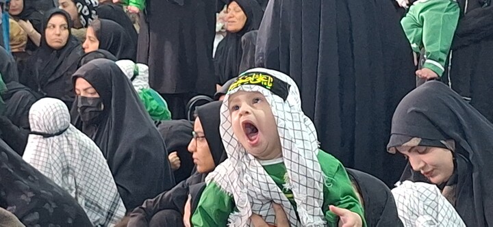 عکس | اجتماع شیرخوارگان حسینی در مسجدالنبی یاسوج