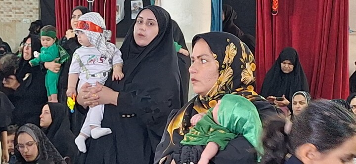 عکس | اجتماع شیرخوارگان حسینی در مسجدالنبی یاسوج