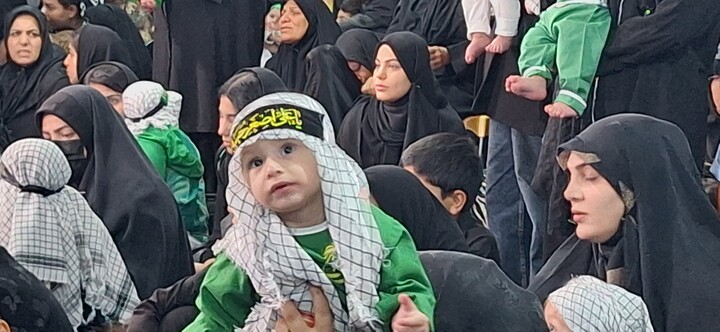 عکس | اجتماع شیرخوارگان حسینی در مسجدالنبی یاسوج