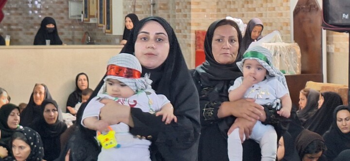 عکس | اجتماع شیرخوارگان حسینی در مسجدالنبی یاسوج