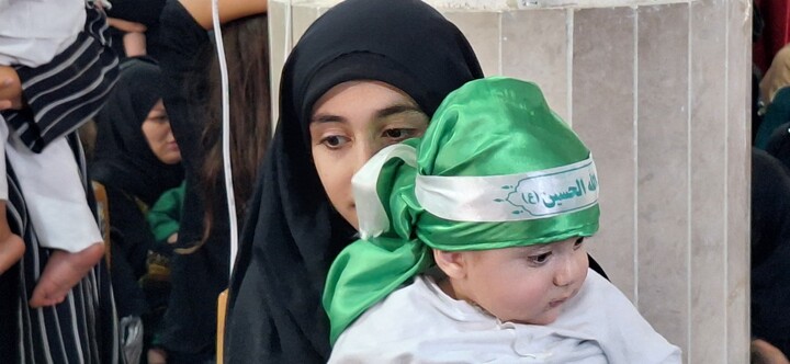 عکس | اجتماع شیرخوارگان حسینی در مسجدالنبی یاسوج