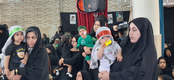 عکس | اجتماع شیرخوارگان حسینی در مسجدالنبی یاسوج