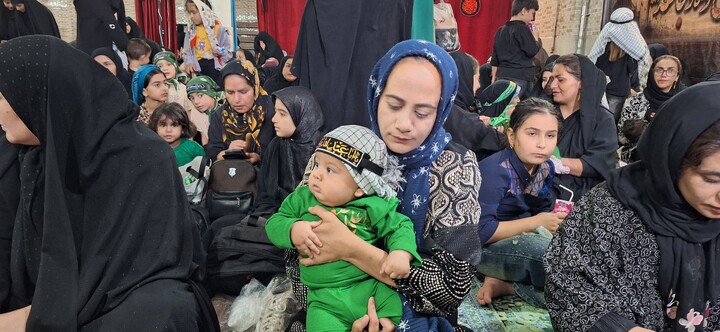 عکس | اجتماع شیرخوارگان حسینی در مسجدالنبی یاسوج