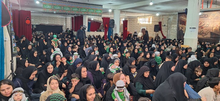 عکس | اجتماع شیرخوارگان حسینی در مسجدالنبی یاسوج
