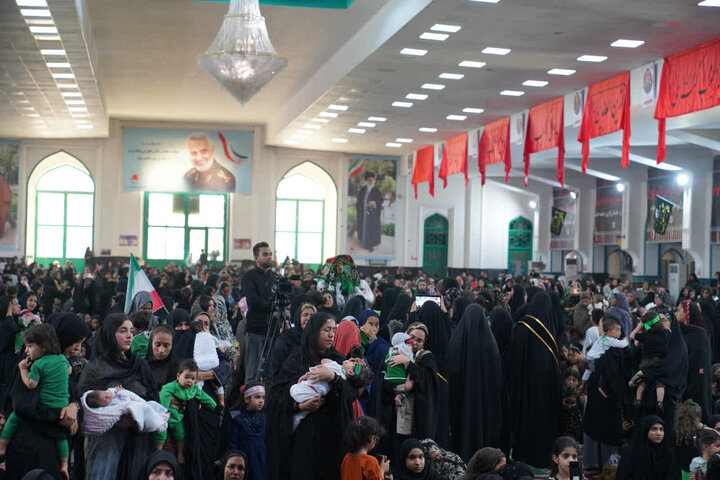 تصاویر/ همایش شیرخوارگان حسینی در بندرعباس