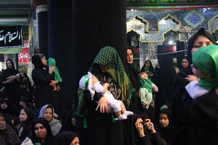 تصاویر/ مراسم بزرگ شیرخوارگان حسینی در شهر کرمان