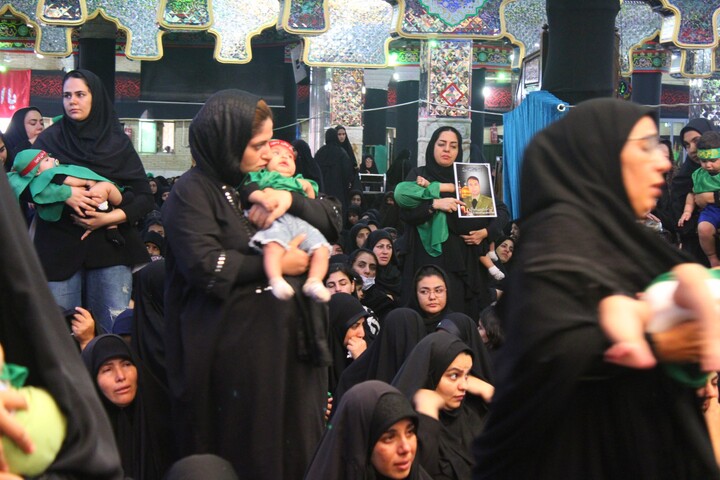 تصاویر/ مراسم بزرگ شیرخوارگان حسینی در شهر کرمان