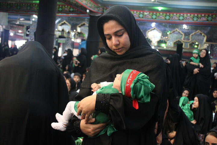 تصاویر/ مراسم بزرگ شیرخوارگان حسینی در شهر کرمان