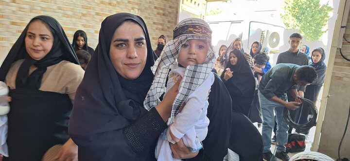 عکس | اجتماع شیرخوارگان حسینی در مسجدالنبی یاسوج