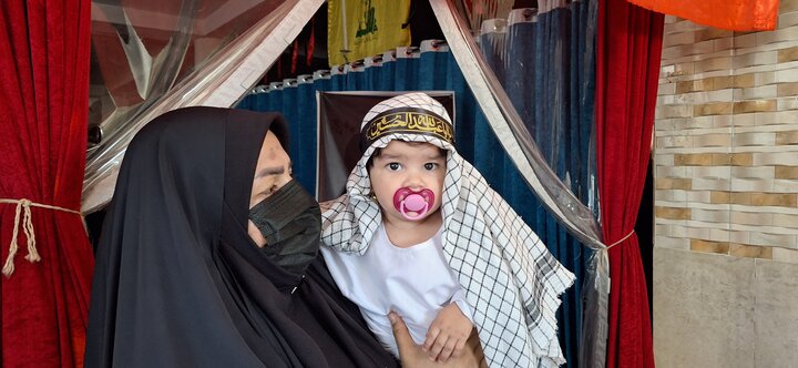عکس | اجتماع شیرخوارگان حسینی در مسجدالنبی یاسوج