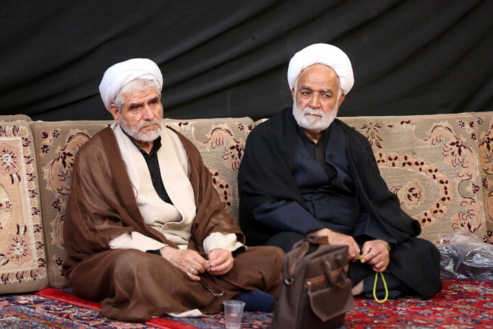 تصاویر/ مراسم عزاداری روز چهارم محرم در دفتر آیت الله العظمی مکارم شیرازی
