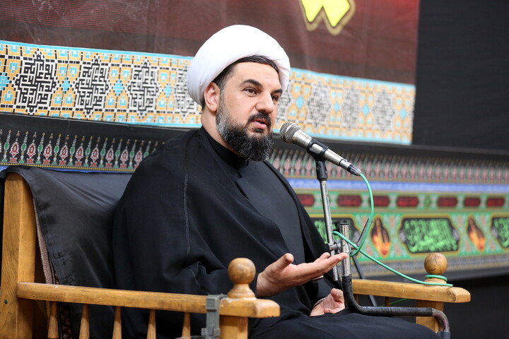 تصاویر/ مراسم عزاداری روز چهارم محرم در دفتر آیت الله العظمی مکارم شیرازی