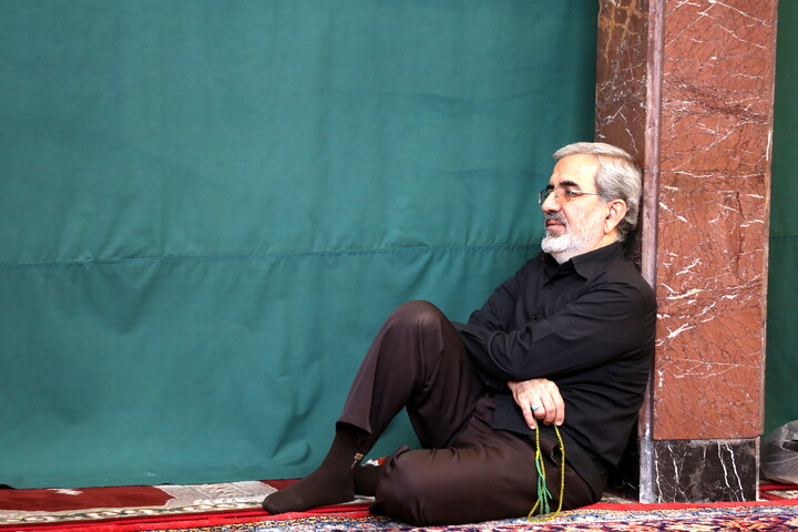 تصاویر/ مراسم عزاداری روز چهارم محرم در دفتر آیت الله العظمی مکارم شیرازی