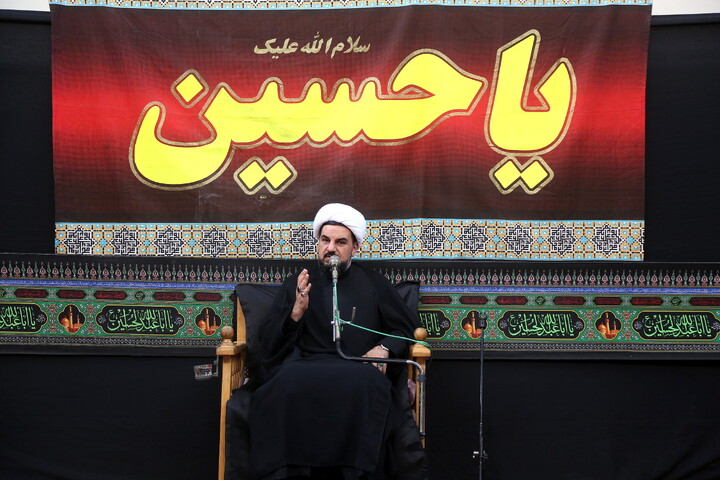 تصاویر/ مراسم عزاداری روز چهارم محرم در دفتر آیت الله العظمی مکارم شیرازی