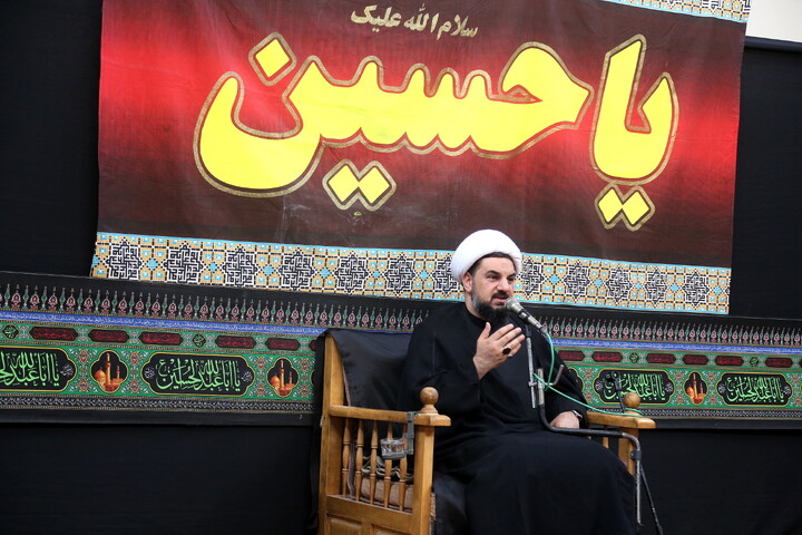تصاویر/ مراسم عزاداری روز چهارم محرم در دفتر آیت الله العظمی مکارم شیرازی