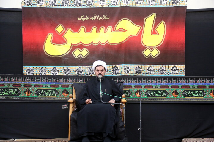 تصاویر/ مراسم عزاداری روز چهارم محرم در دفتر آیت الله العظمی مکارم شیرازی