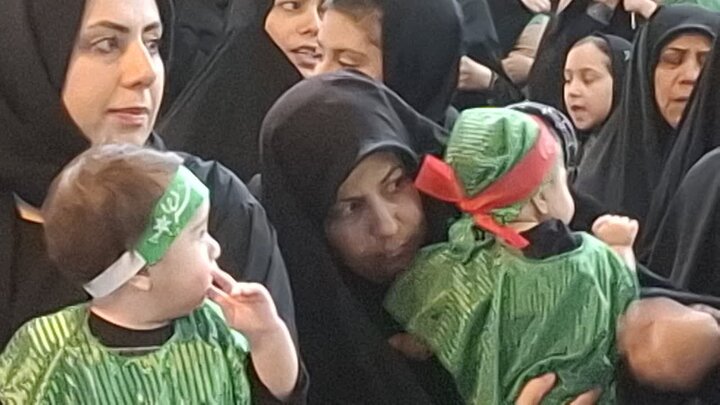 تصاویر/همایش شیرخوارگان حسینی هیئت علی اصغری چهارسوق آران و بیدگل