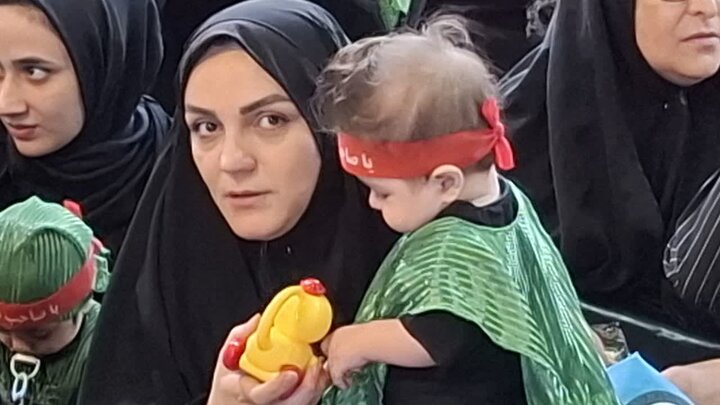 تصاویر/همایش شیرخوارگان حسینی هیئت علی اصغری چهارسوق آران و بیدگل