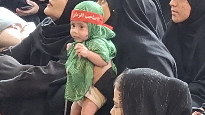 تصاویر/همایش شیرخوارگان حسینی هیئت علی اصغری چهارسوق آران و بیدگل
