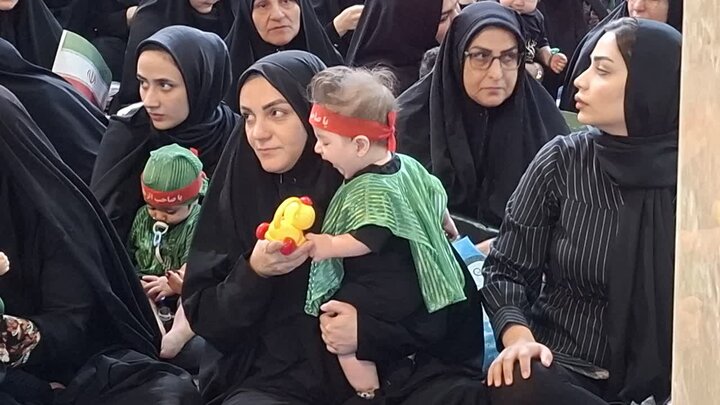 تصاویر/همایش شیرخوارگان حسینی هیئت علی اصغری چهارسوق آران و بیدگل