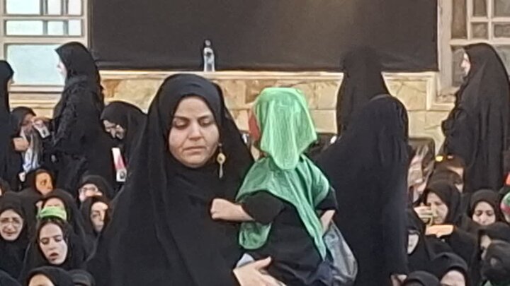 تصاویر/همایش شیرخوارگان حسینی هیئت علی اصغری چهارسوق آران و بیدگل