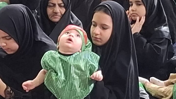 تصاویر/همایش شیرخوارگان حسینی هیئت علی اصغری چهارسوق آران و بیدگل