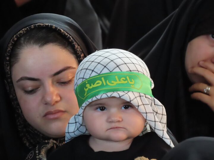 تصاویر/ مراسم شیرخوارگان حسینی در چایپاره