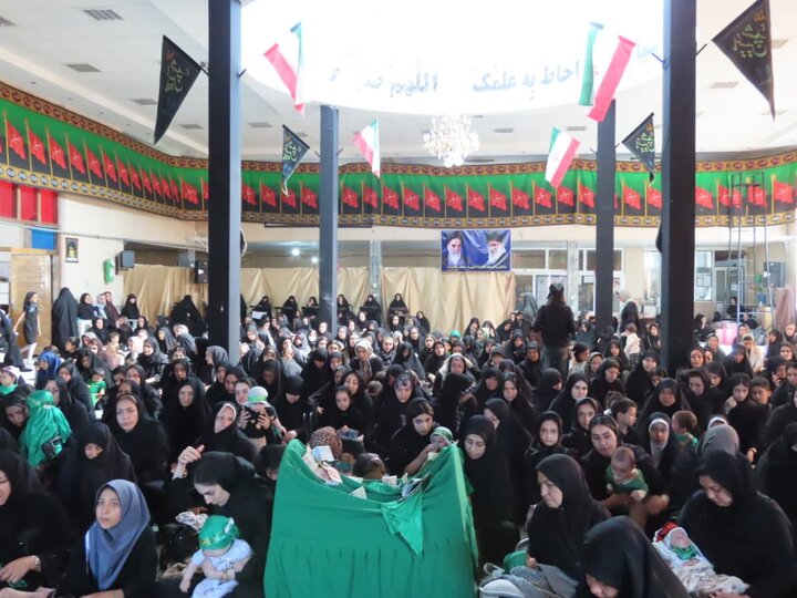 تصاویر/ مراسم شیرخوارگان حسینی در چایپاره