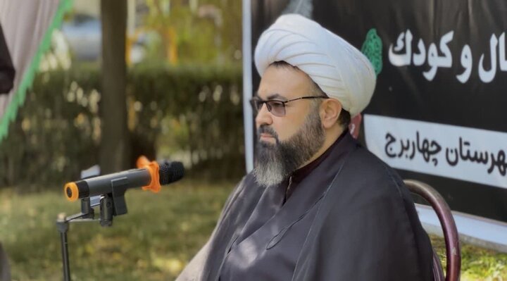تصاویر/ مراسم شیرخوارگان حسینی در چهاربرج