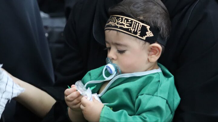 تصاویر/ مراسم شیرخوارگان حسینی در شاهین دژ