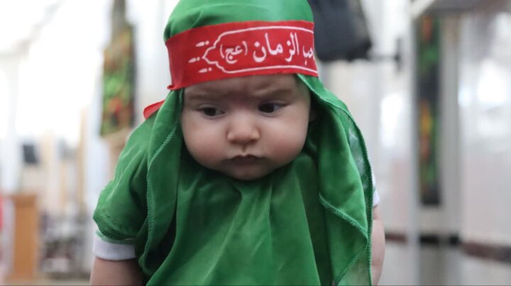 تصاویر/ مراسم شیرخوارگان حسینی در شاهین دژ
