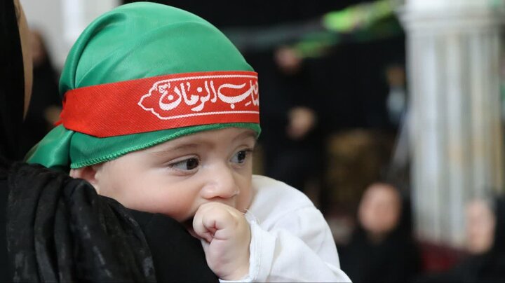 تصاویر/ مراسم شیرخوارگان حسینی در شاهین دژ
