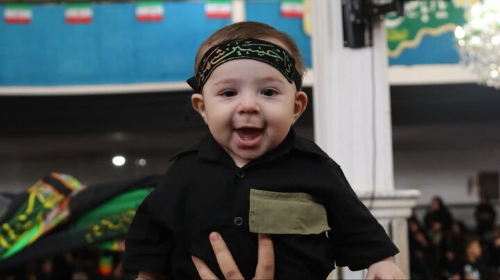 تصاویر/ مراسم شیرخوارگان حسینی در شاهین دژ