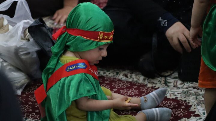 تصاویر/ مراسم شیرخوارگان حسینی در شاهین دژ