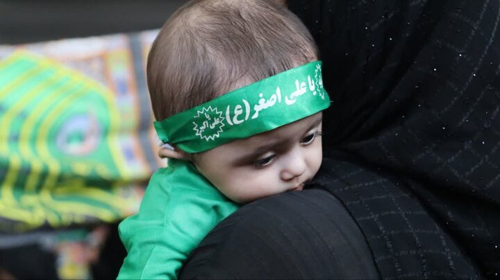 تصاویر/ مراسم شیرخوارگان حسینی در شاهین دژ