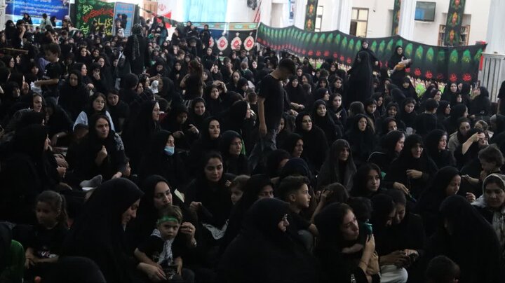 تصاویر/ مراسم شیرخوارگان حسینی در شاهین دژ