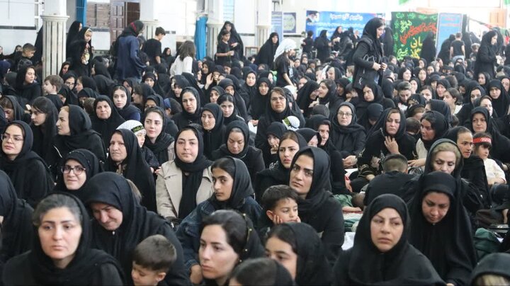 تصاویر/ مراسم شیرخوارگان حسینی در شاهین دژ