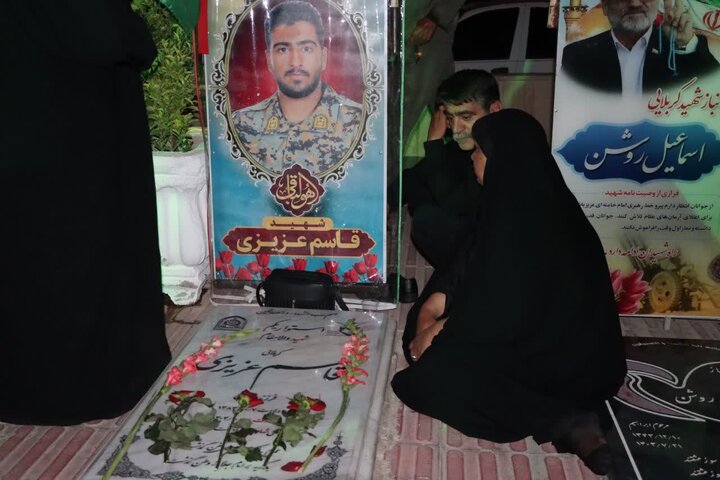 تصاویر/مراسم عـزاداری دهه اول محـرم الـحرام در گلزار شهدای اراک