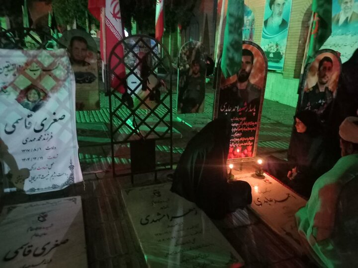 تصاویر/مراسم عـزاداری دهه اول محـرم الـحرام در گلزار شهدای اراک