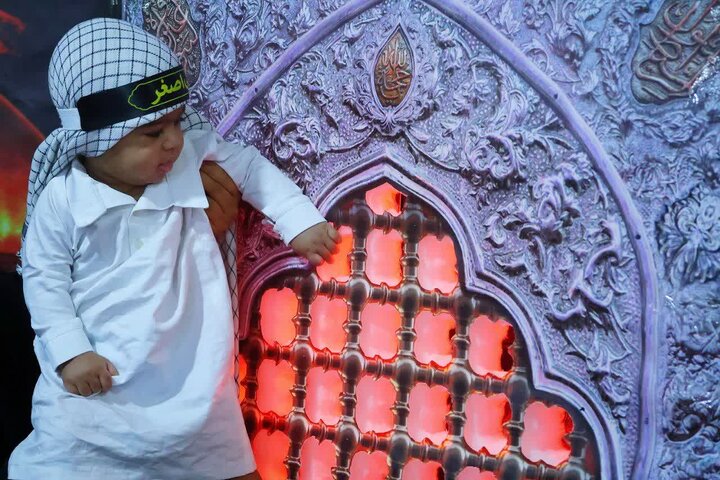 تصاویر/ همایش شیرخوارگان حسینی در جزیره قشم
