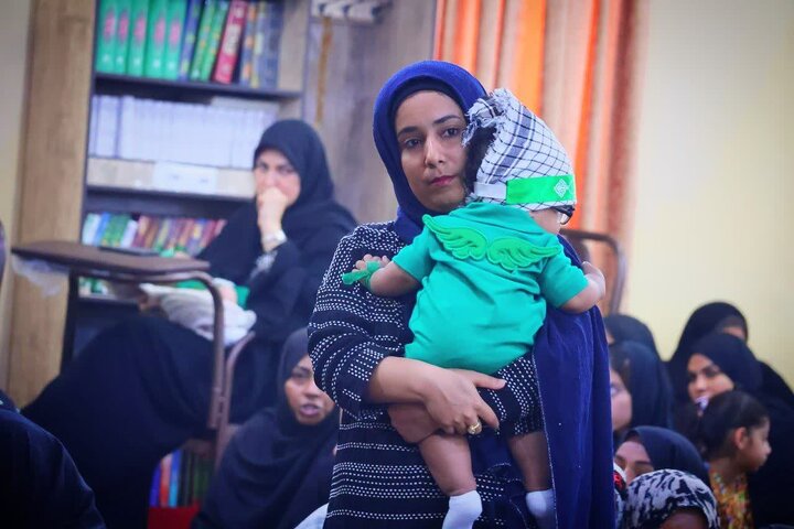 تصاویر/ همایش شیرخوارگان حسینی در جزیره قشم