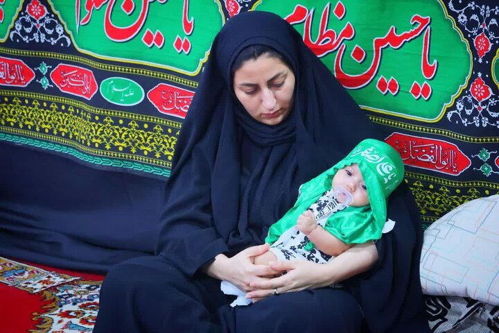 تصاویر/ همایش شیرخوارگان حسینی در جزیره قشم