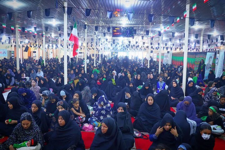 تصاویر/ همایش شیرخوارگان حسینی در جزیره قشم